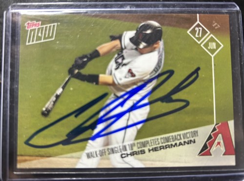 2017 Topps Now 303 Chris Herrmann