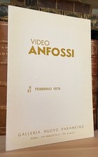 Video Anfossi Galleria Nuovo Parametro 8-21 febbraio 1979