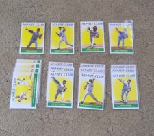 No Hit Club Lot Score 1991 Nolan Ryan Randy Johnson Melido Perez Andy Hawkins