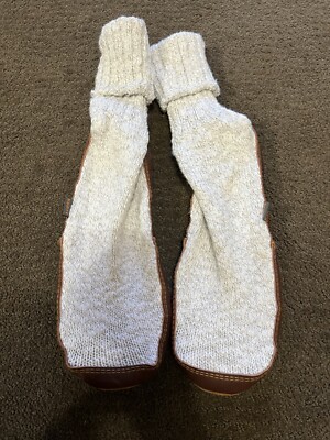 Acorn Original Sock Slippers Men's Size 10.5-11.5