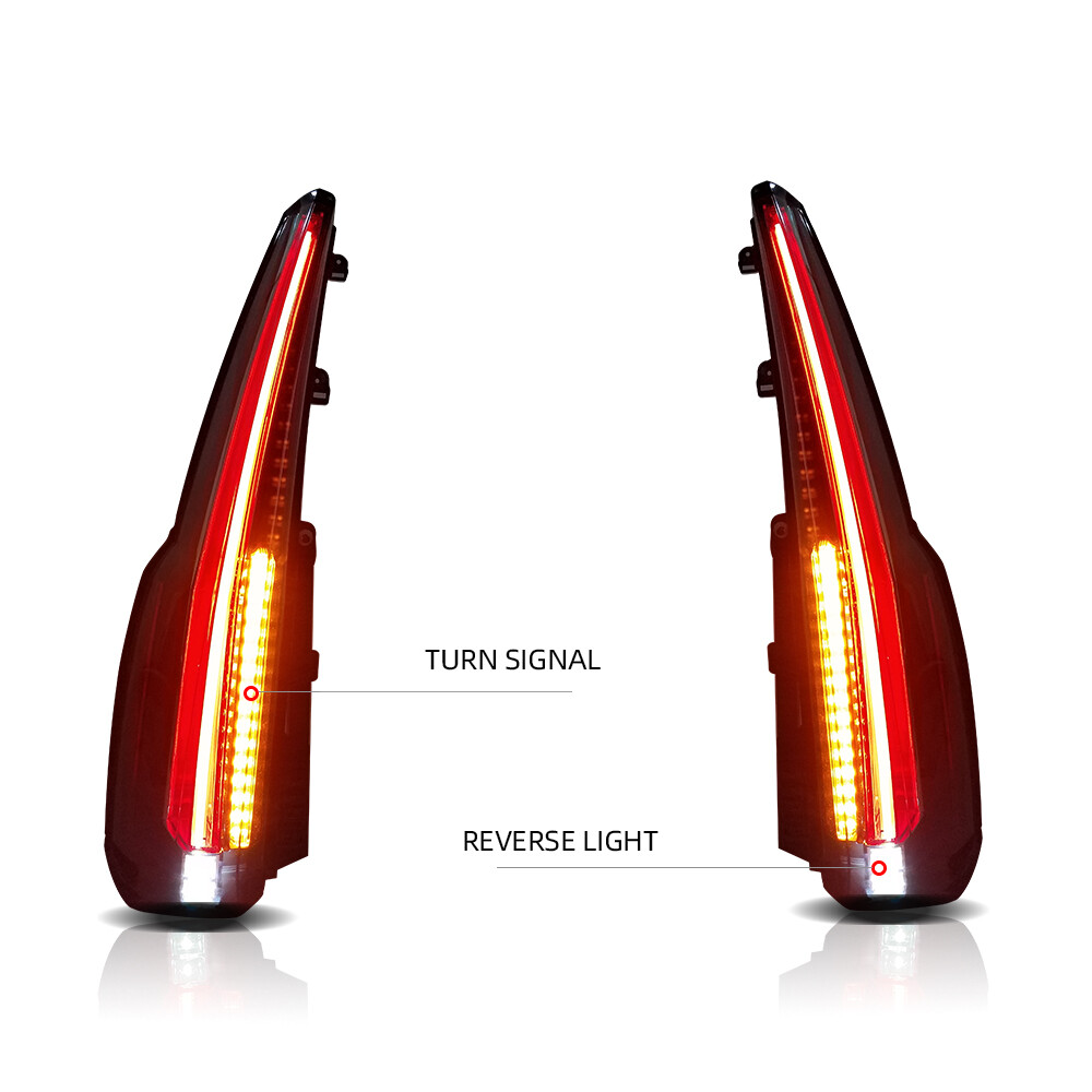 2* Tail Lights LED Rear Lamp Cadillac Escalade Style For 20152020 GMC