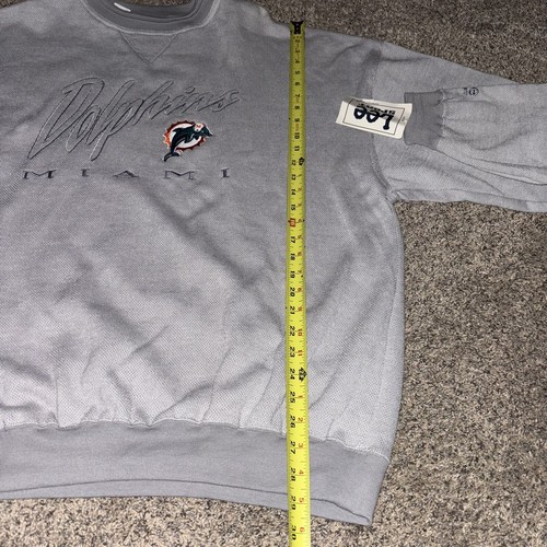 Vintage Lee Sport Miami Dolphins Sweatshirt Gr. 2XL Bestickt Neu Selten - Bild 5 von 10