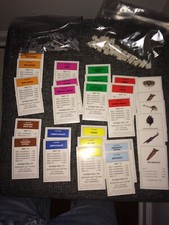 Star Wars Clone Wars Monopoly Replacement Pieces 28 Deed Cards And City s
