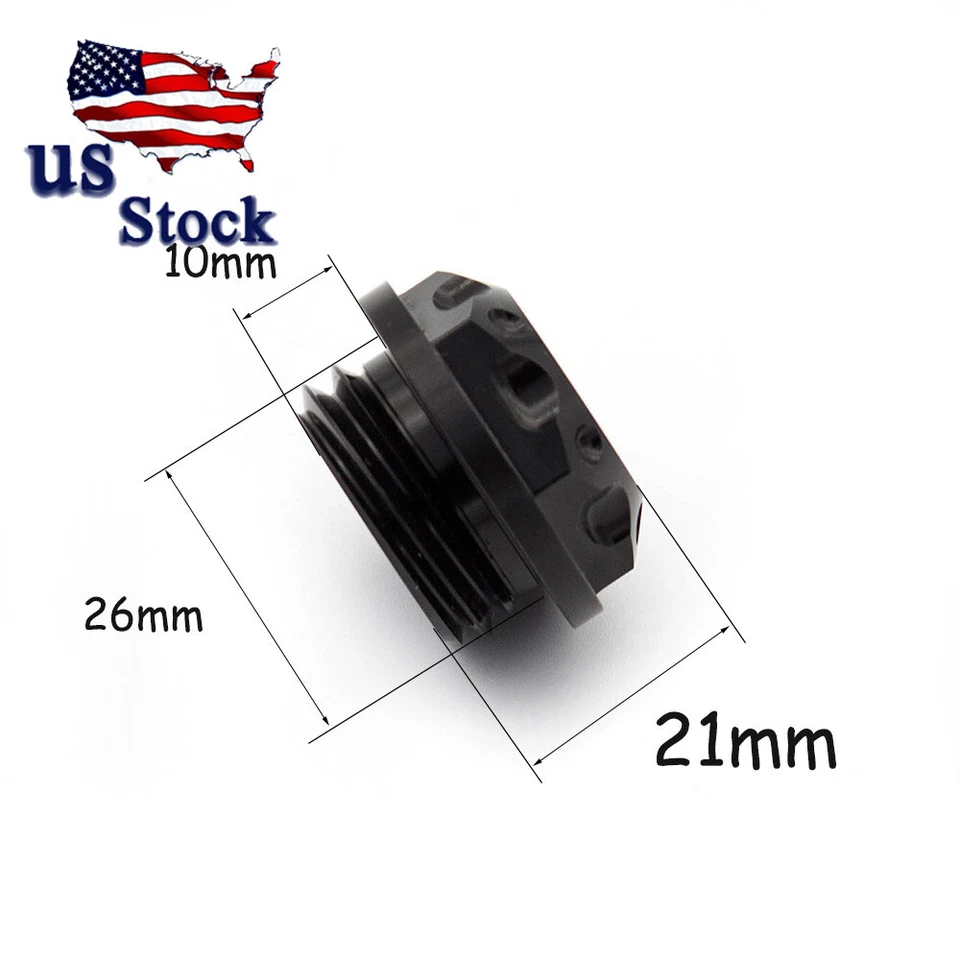 CNC Engine Filler Oil Cap For Yamaha YZFR1 R6 1999-2012 2013 2014 R6S 2006-2009 Foto 2 de 4