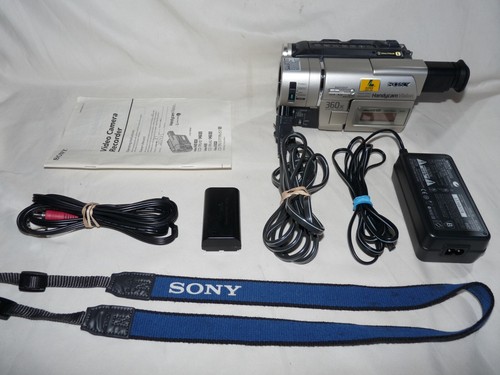 Sony CCD-TRV87 Stereo HI8 HI 8 8mm Video8 Camcorder VCR Player Video Transfer