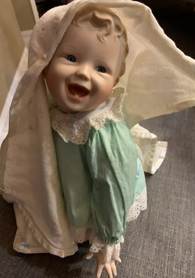 baby doll with blanket
