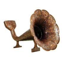 Gramophone Mobile Music Player Amplifier Classic Wireless Speaker Vintage 