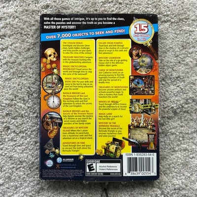 Mystery Masters PC DVD-ROM Video Game Hidden Object Collection | eBay