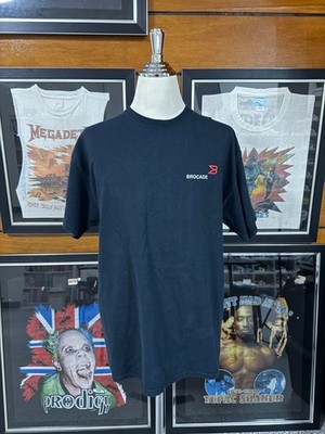 Brocade HP Invent T-Shirt Hanes Beefy-T Black XL Tech Corporate