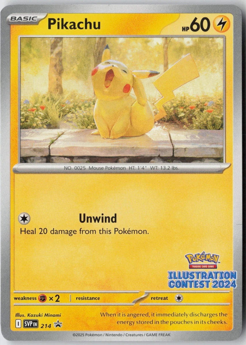 Pikachu 214 Sv: Scarlet & Violet Promo Cards for sale | eBay