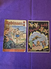 1 Robinson Comic Nr.10  , 1 Sheriff Teddy Com...