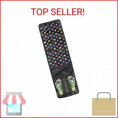 #ad NOLITOY Foot Massage Mat Pressure Point Massage Pad Reflexology Walk Stone Road $23.25