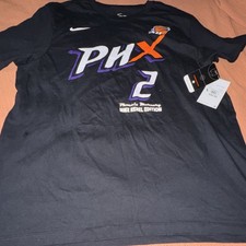 Nike The Nike Tee Phoenix Mercury Rebel Edition Graphic Black Men's T-Shirt XL