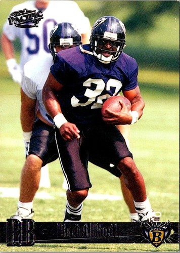 Eric Rhett Jr. Football 1998 Pacific Errict Rhett #44 Baltimore Ravens Football Card | eBay UK