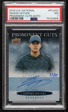 2018 National Convention Prominent Cuts 23/25 Shohei Ohtani PSA 7 Auto 04le