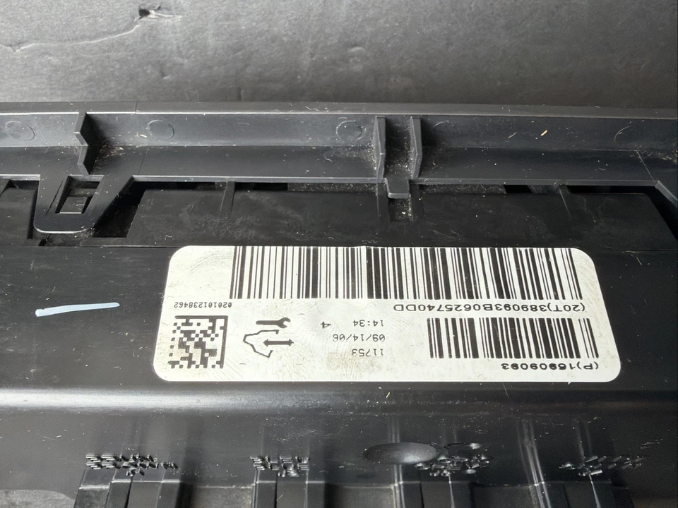 Chevrolet Impala 2006-2008 aire acondicionado calefacción temperatura climatización panel P2-8 Foto 3 de 3