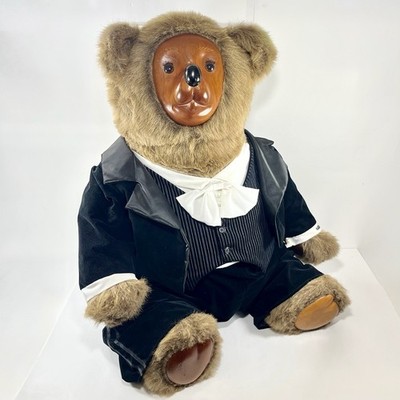 HUGE Robert Raikes Bear Tyrone 36'' Limited Edition Plush 1986- 304 Of 5000