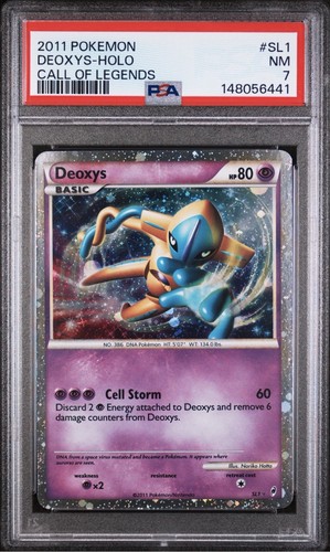 Deoxys graded PSA 7 for sale on eBay
