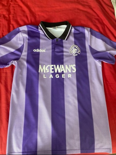 Rangers FC 3rd / European Shirt From The 1994/95 Season. Mens Large.