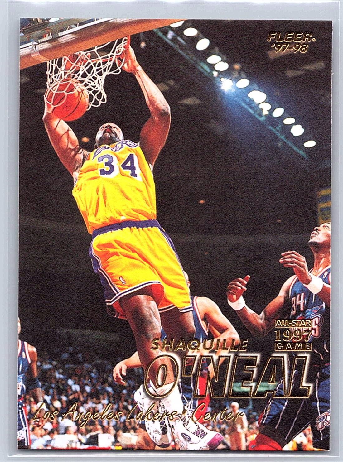 Shaquille O'Neal 1997-98 Fleer 100