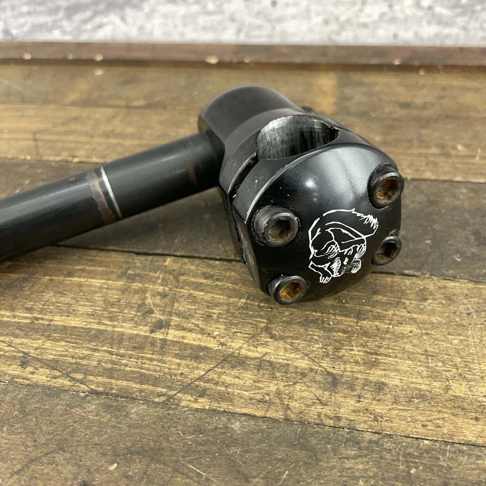 Mongoose BMX Bike Stem Maurice Old School Freestyle Potts 1" Quill Black Part - Image 3 of 4