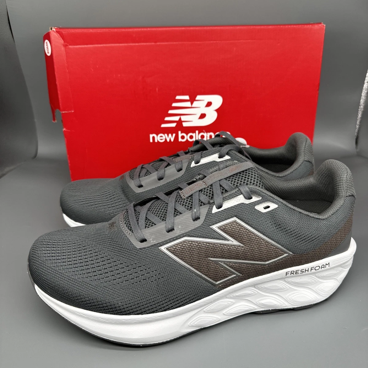 New Balance Shoes Mens 8 4E Grey Brown Fresh Foam 520v9 Running Shoes NIB New Balance 520 Sneakers for Men for Sale | Authenticity  main image 2
