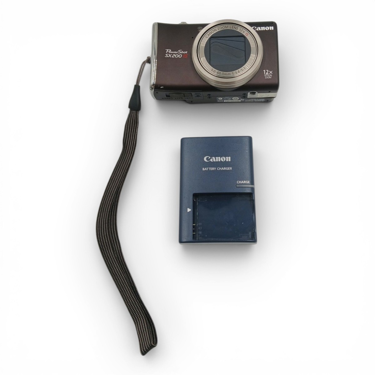 Canon PowerShot PowerShot SX200 IS 12.1MP Digital Camera - Blue
