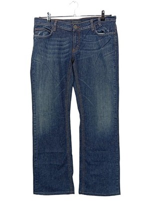 ONLY Hüftjeans Damen Jeans Gr. DE 44 blau Street-Fashion-Look