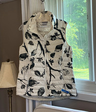 Columbia Womens Ivory/Green Botanical Full Zi...