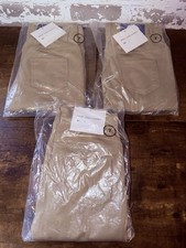 NWT Lot of 3 APPROVED School Uniform Pants - Khaki Size 7