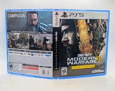 Call of Duty Modern Warfare 4 Vault - No Game PS5 Empty Replacement Case