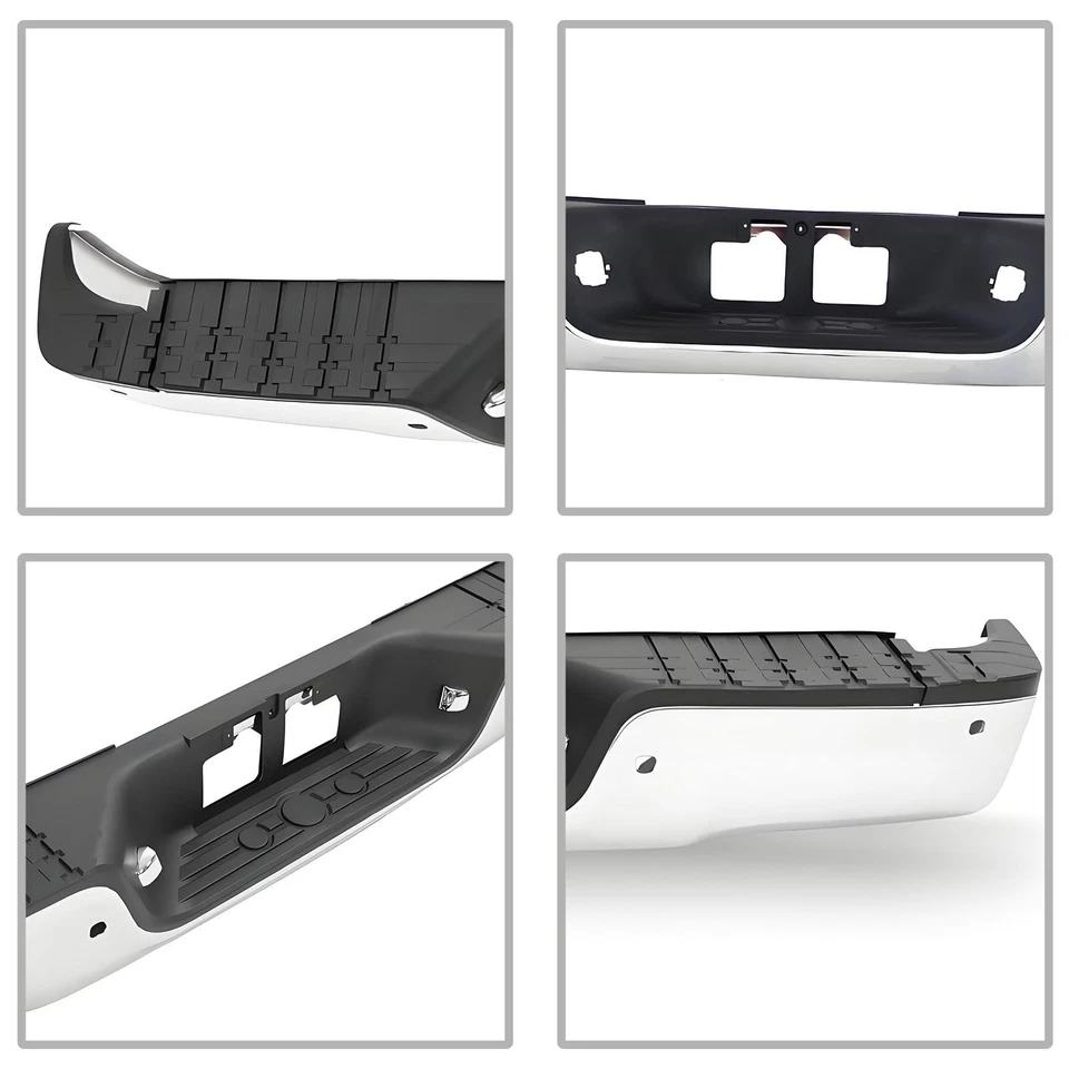Parachoques trasero compatible con Toyota Tundra 2007 2008 2009 2010 2011 2012 2013 Foto 2 de 4
