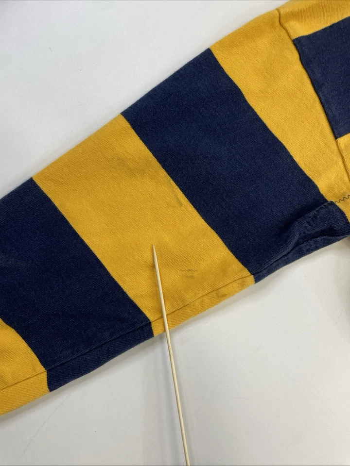 Camisa de rugby Outlaw Barbarian vintage talla pequeña a rayas Foto 4 de 4