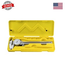 R 0-6" 4 Way Dial Caliper .001" Shock Proof Imperial Carbon Steel