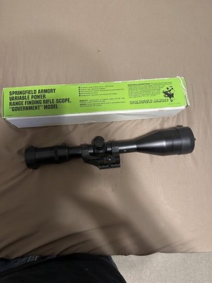 Springfield Armory 4-14x56mm FFP Rifle Scope 308 Rangefinder 1st