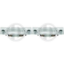 2x DIEDERICHS KENNZEICHENLEUCHTE passend für SKODA SUPERB VW CADDY GOLF JETTA BU