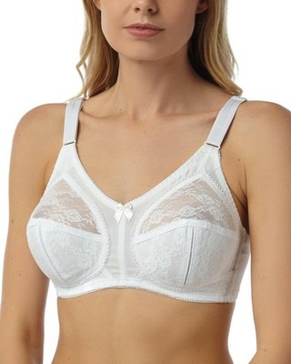 Marlon Firm Control Bügel-BH Softcup Spitze BR580 Weiß