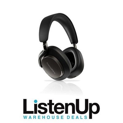 Bowers & Wilkins Px8 S2 Over-Ear Noise-Canceling Headphones - Onyx Black