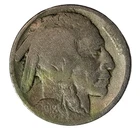 1918P Buffalo Nickel Restored Date