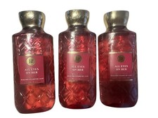 Set of 3 Bath  Body Works All Eyes on Her 10 oz Shower Gel Body Wash w/ Aloe