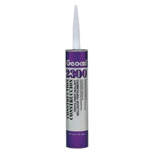Geocel Hybrid Sealant, 10.3 oz, Cartridge, Black, Hybrid Base, 2300 GC66103