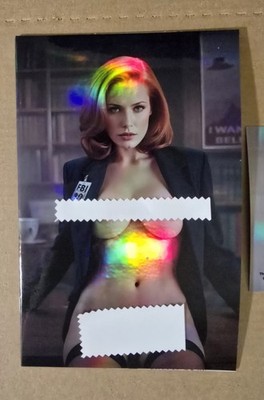 Deviant Art Fantasy Girl Foil Co-op Cover * 10 Of 50 Certified Copy