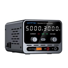 DC Power Supply, 0-30V/0-5A Adjustable High-Precision 4-Digit LED Display wit...