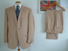 EDE & RAVENSCROFT LINEN SUIT..42" x 36"..100% LINEN..WIMBLEDON..POLO..HENLEY..