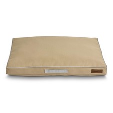 Vibrant Life Travel Dog Bed, Large, Durable, Chew Resistant, Warm Sand 38" x 28"