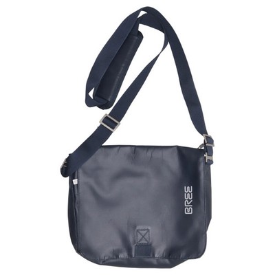 BREE, Umhängetasche, Unisex (Erwachsene), Blau, Einfarbig, 25, 4, 20 cm #Xmf