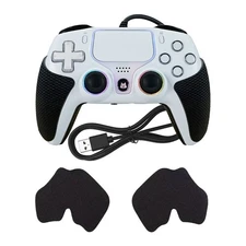 1500Hz Wired Controller Vibration Hall Effect Turbo MIC With Grip Tape For PS5