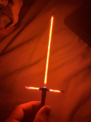  Hot Toys Kylo Ren CCFL Light Up Lightsaber 1/6 Scale
