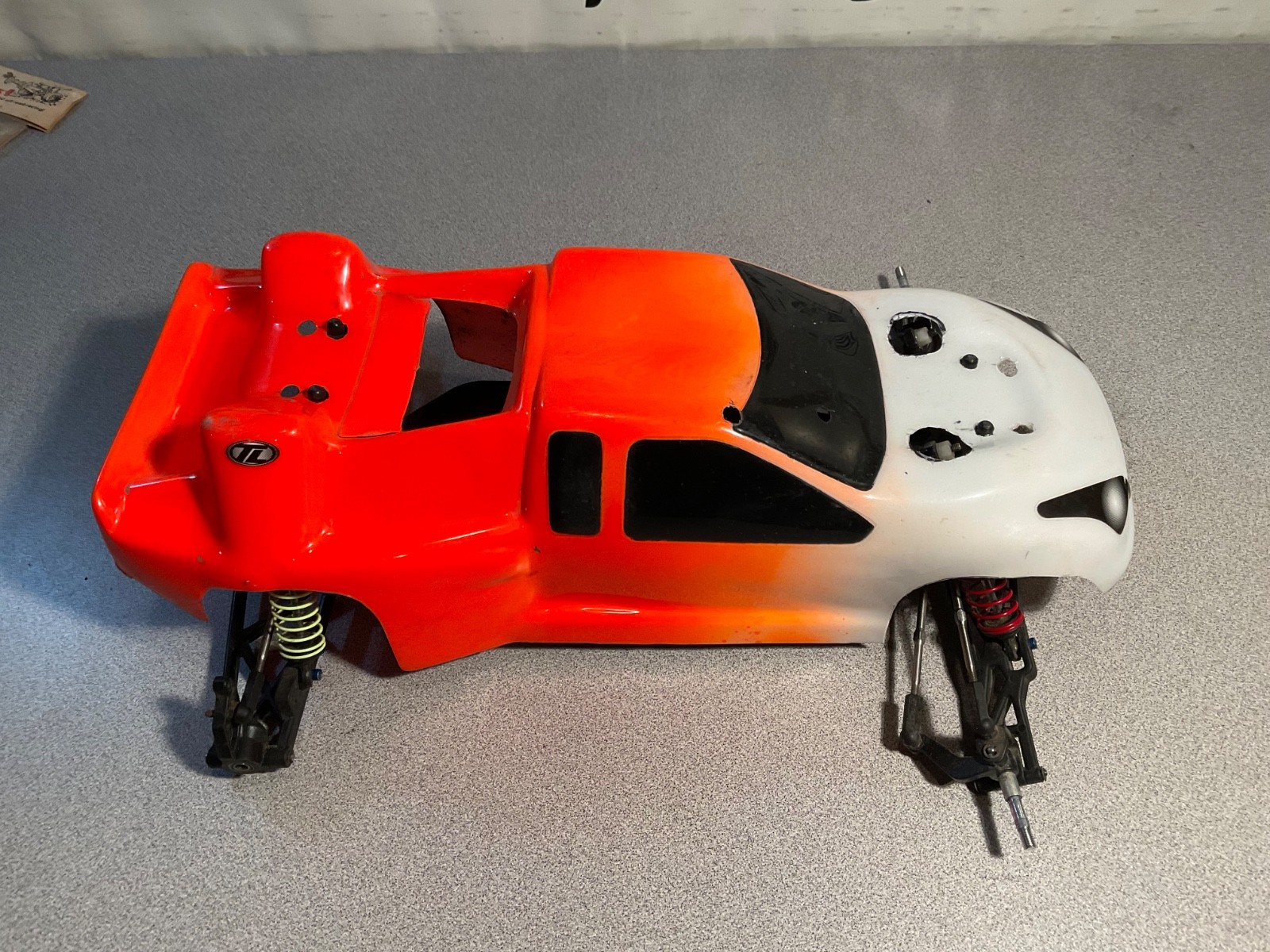 XXT Slider Parts Chassis Team Losi  Lunsford Vintage RC Parts JRXT