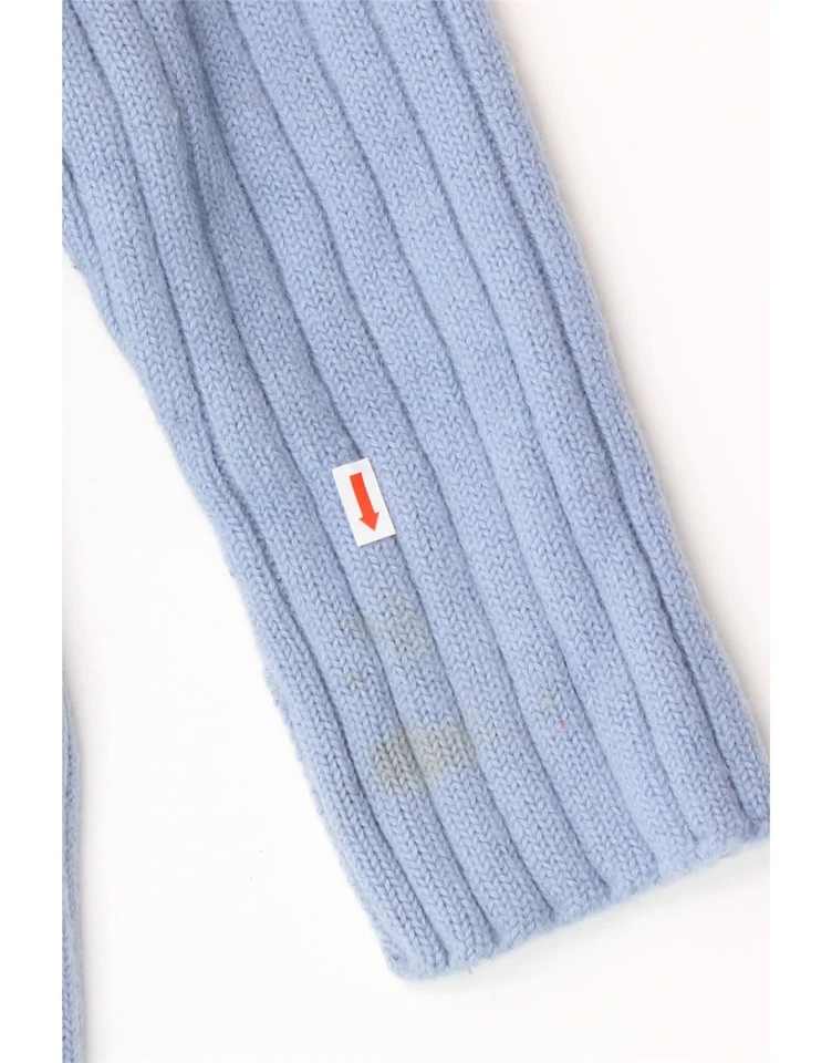 Suéter Jersey JIGSAW Mujer Cuello Redondo Reino Unido 14 Medio Azul Lana CP02 Foto 3 de 4